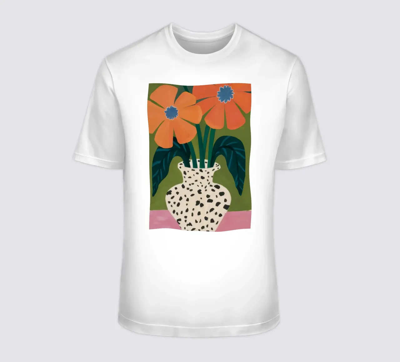 Fioritura dalmata t-shirt da Rain Balance