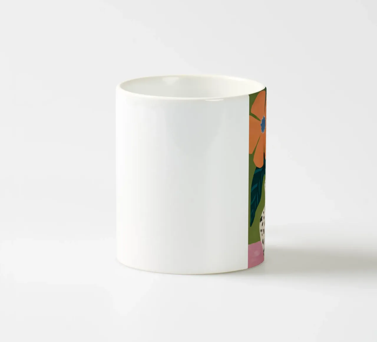 Fioritura dalmata tazza in ceramica da Rain Balance