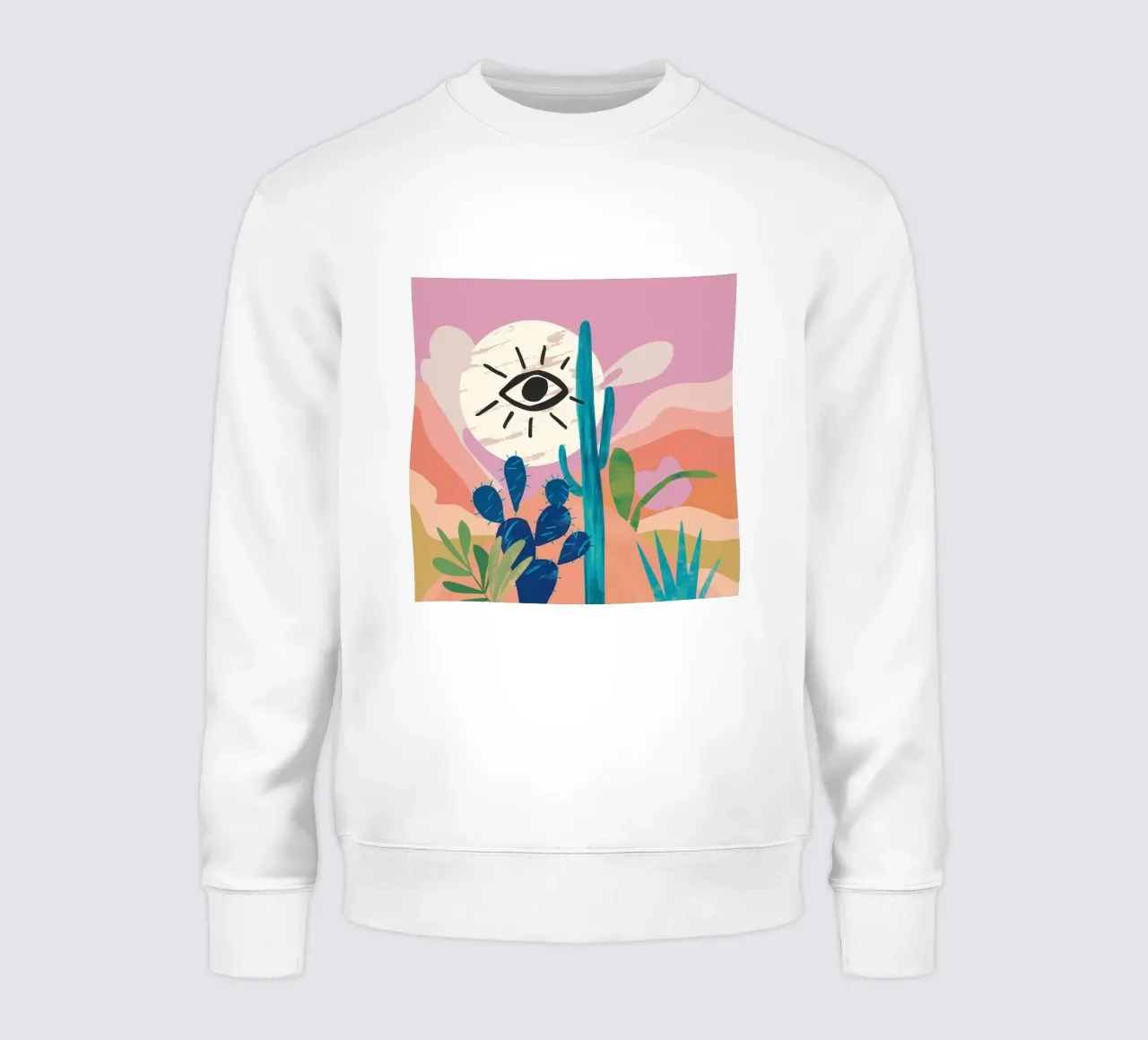 Visione del cactus mistico felpa da Giant Foxs