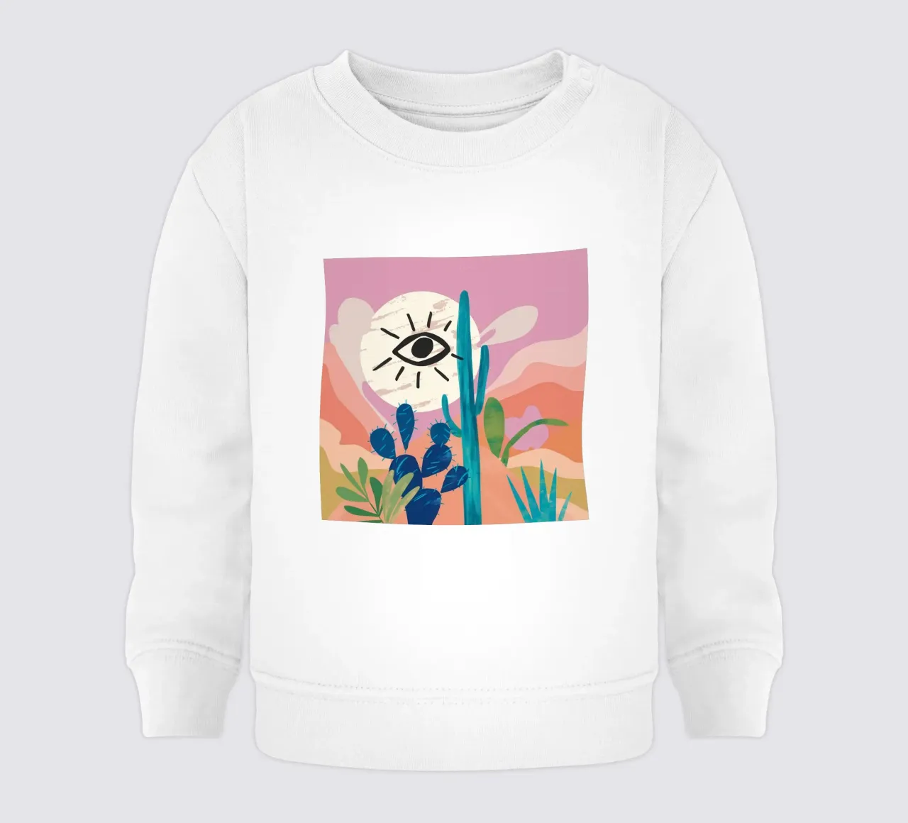 Visione del cactus mistico felpa neonato da Giant Foxs