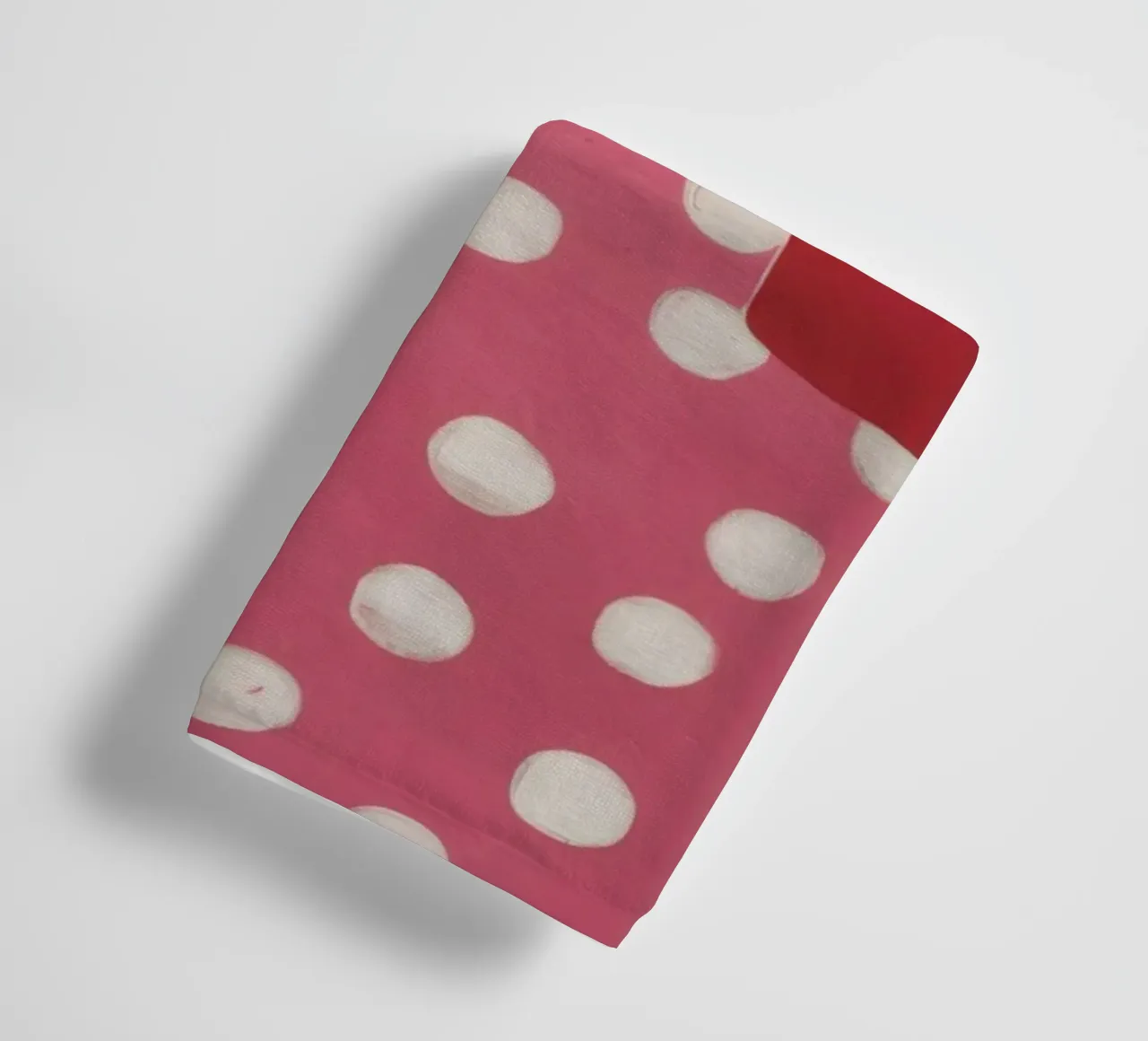 Bouquet di punti rosa asciugamano da bagno da Rain Balance