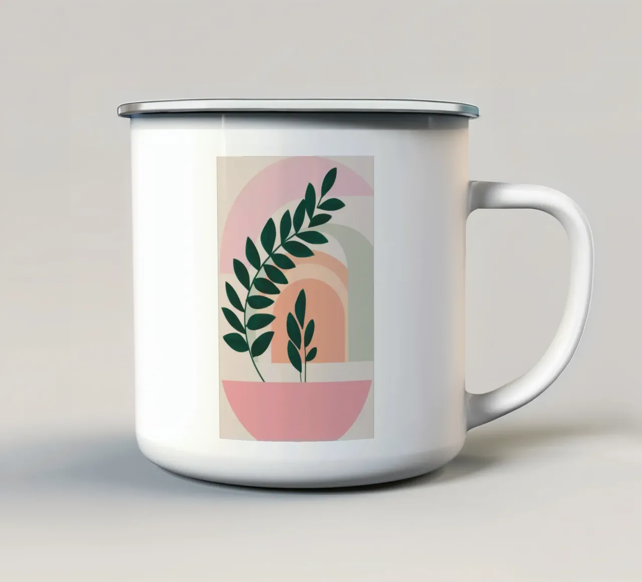 Arco Boho Immobile tazza in smalto da Ink Pulse