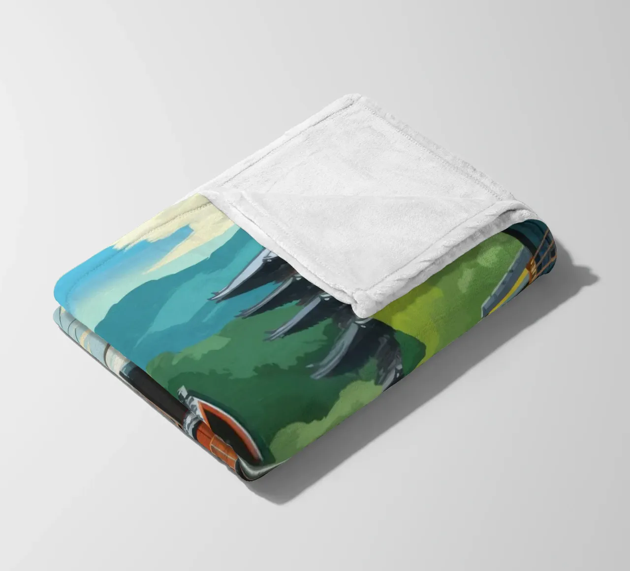 Passaggio alla tranquillità coperta in pile da Mythy Brush
