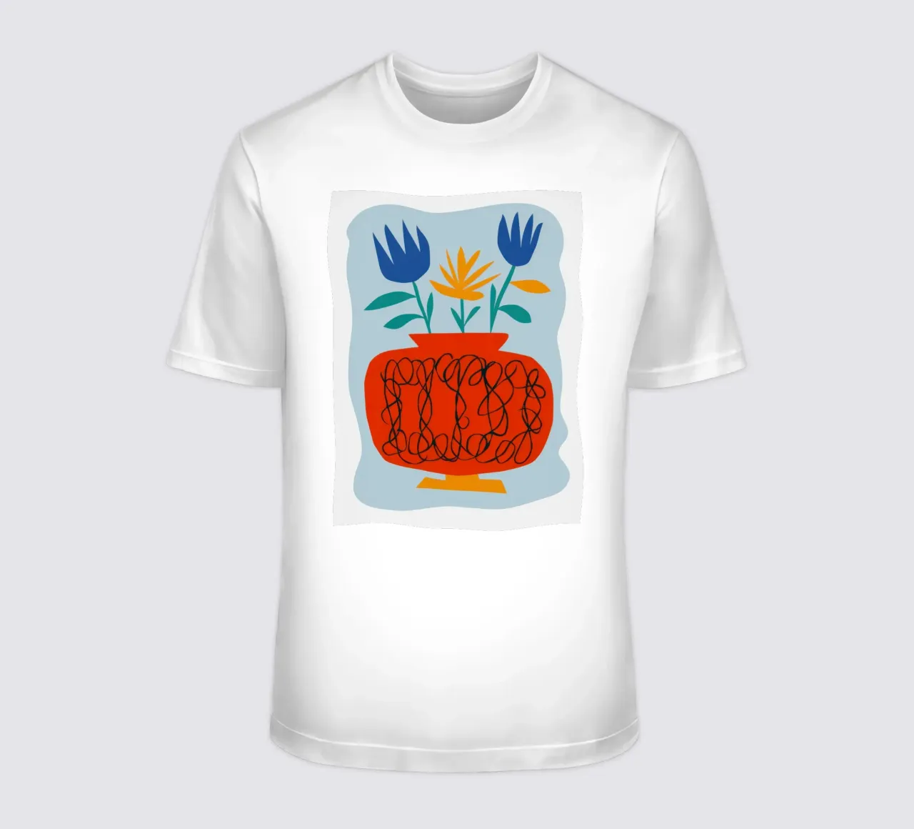 Papaveri in vaso di zucca t-shirt da Giant Foxs
