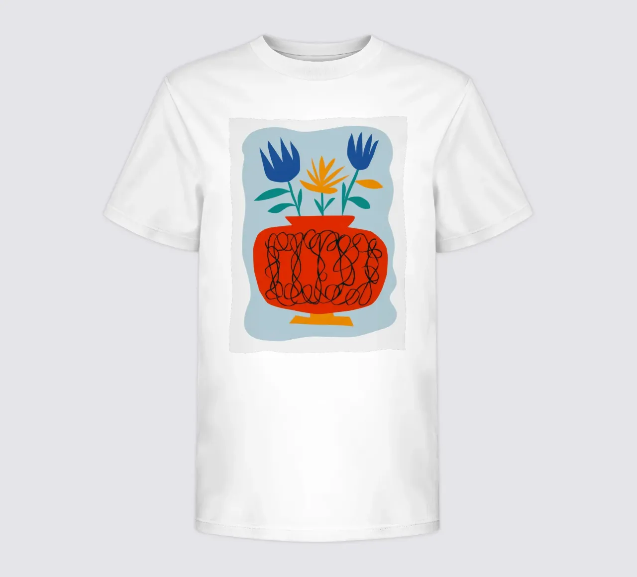Papaveri in vaso di zucca t-shirt bambini da Giant Foxs