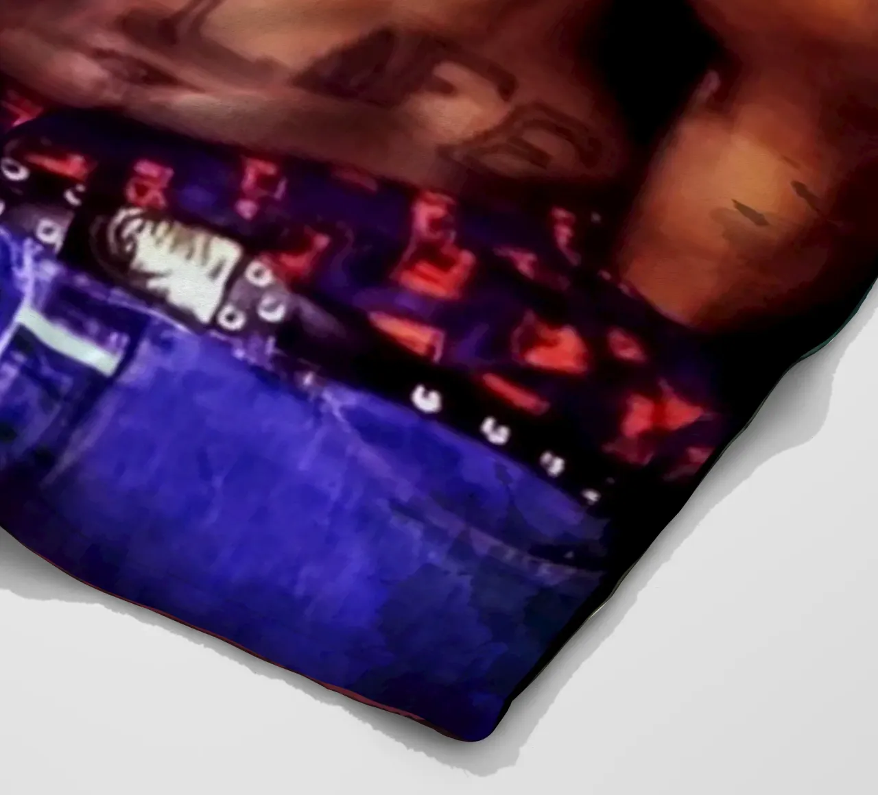 Tupac on stage coperta in pile da Lembayung art