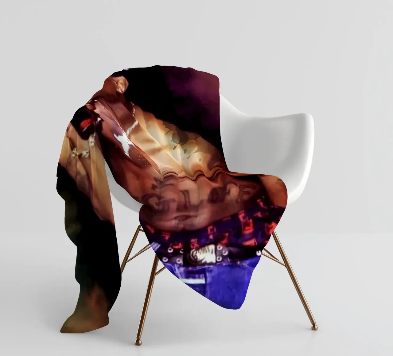 Tupac on stage coperta in pile da Lembayung art