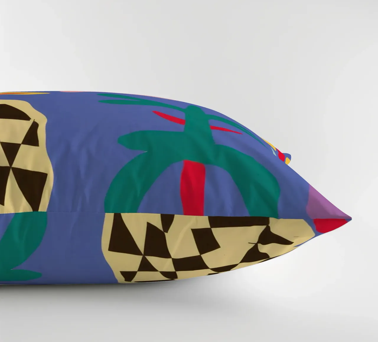 Gioia grafica decostruita cuscino da Ink Pulse