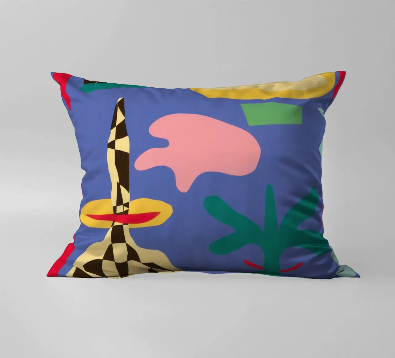 Gioia grafica decostruita cuscino da Ink Pulse