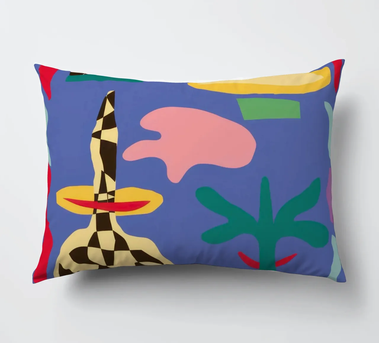 Gioia grafica decostruita cuscino da Ink Pulse