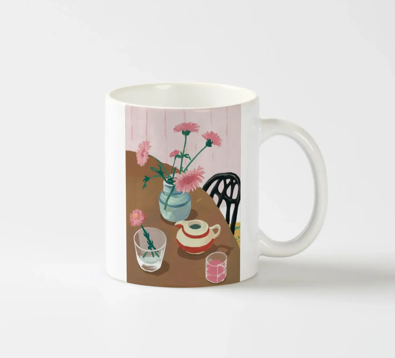 Riposo all'ora del tè a puntini tazza in ceramica da Giant Foxs