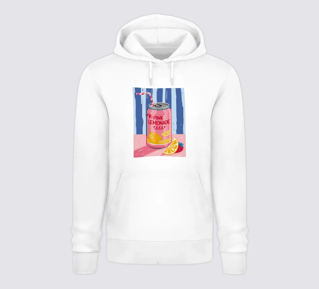 Fizzing Pink Lemonade felpa con cappuccio da Ink Pulse