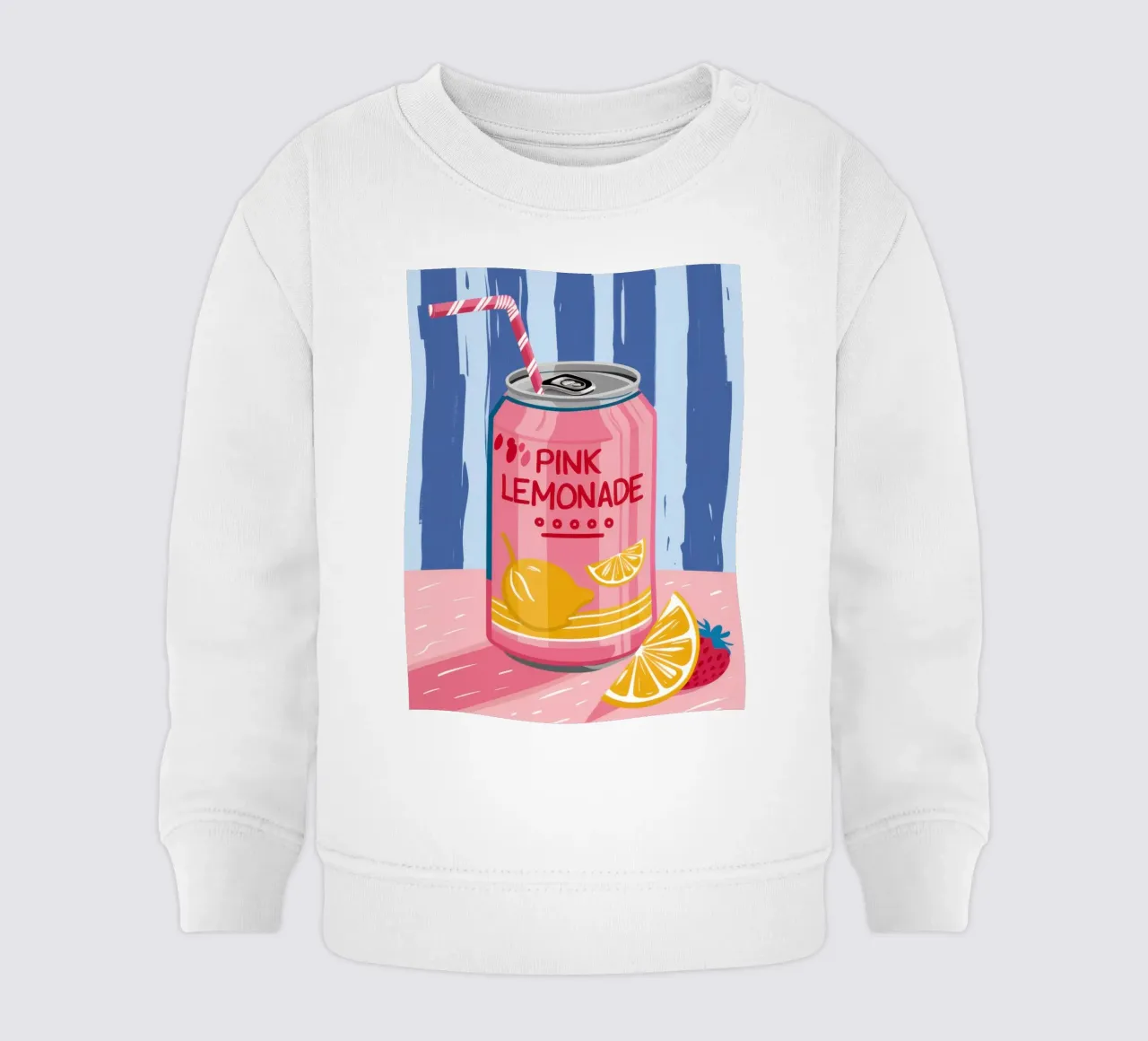 Fizzing Pink Lemonade felpa neonato da Ink Pulse