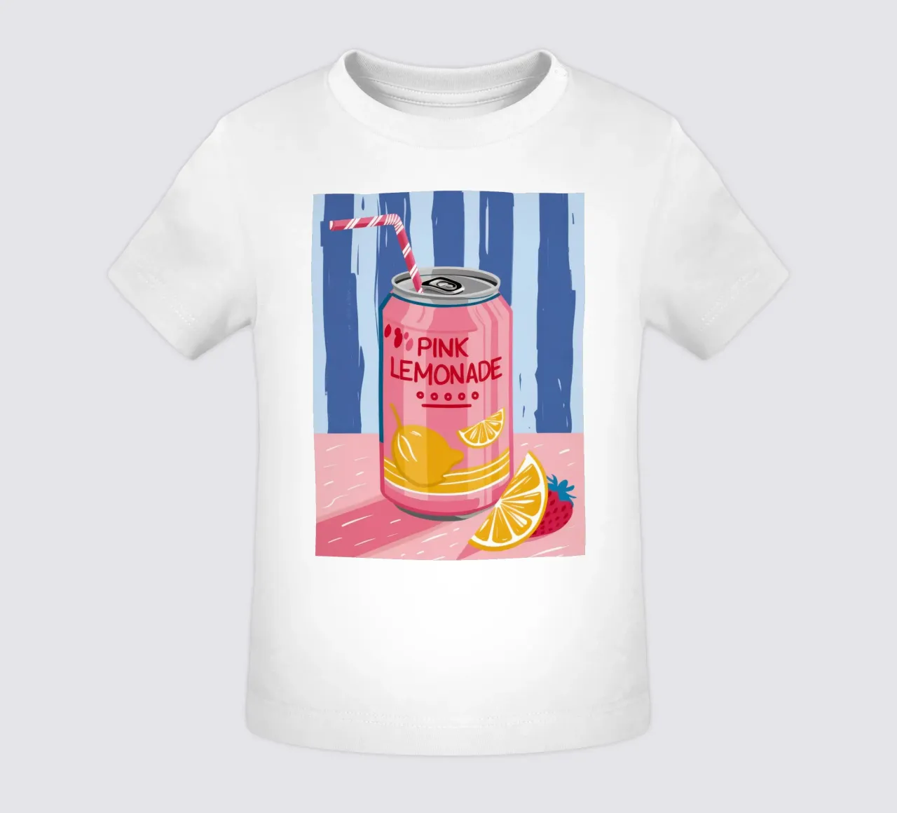 Fizzing Pink Lemonade maglietta neonato da Ink Pulse