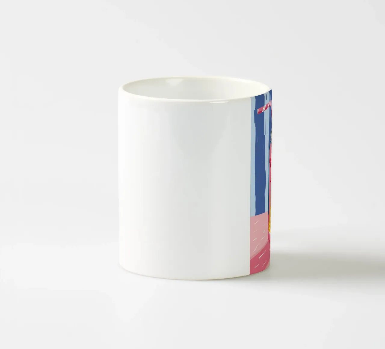 Fizzing Pink Lemonade tazza in ceramica da Ink Pulse