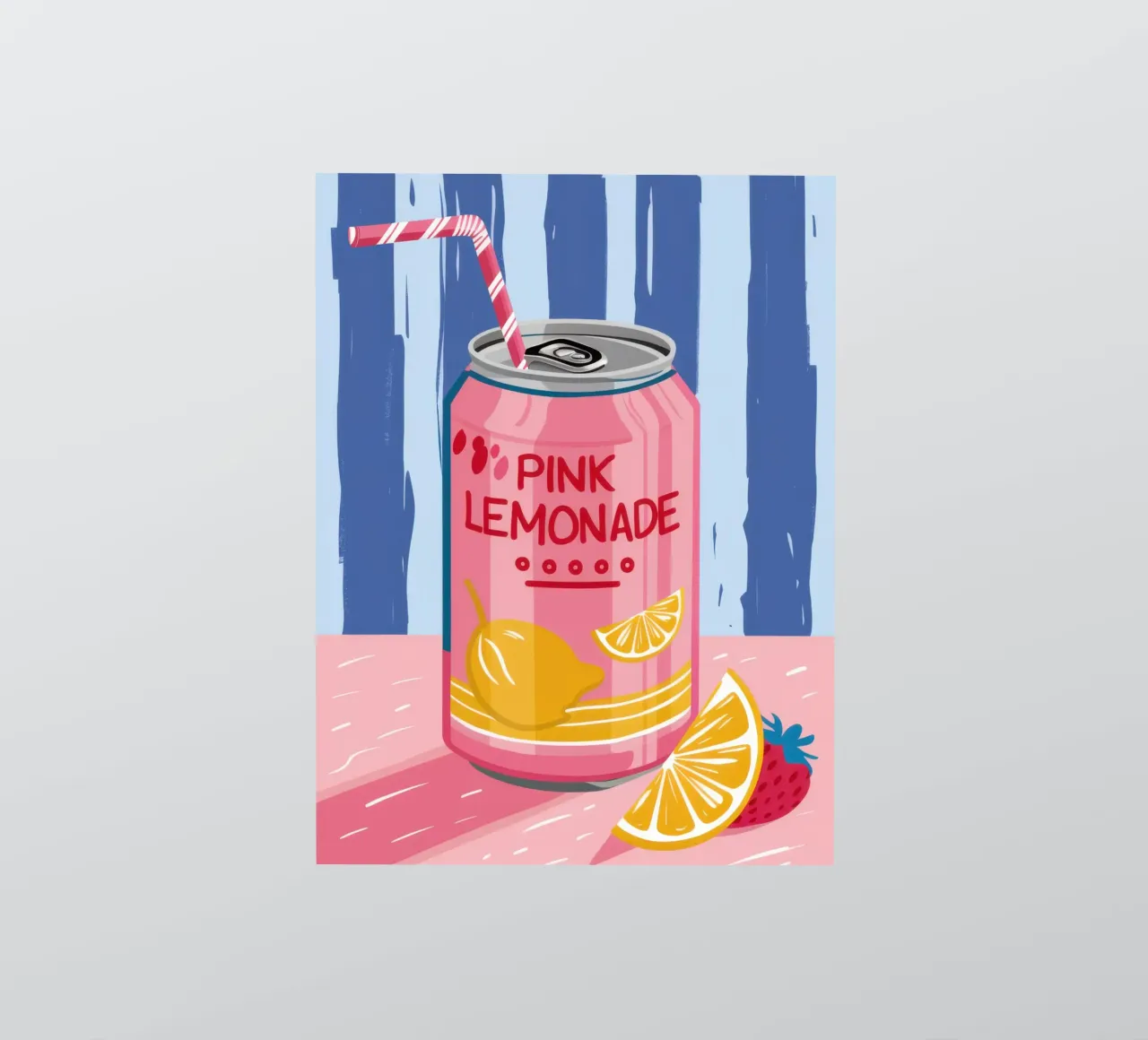 Fizzing Pink Lemonade adesivo da Ink Pulse
