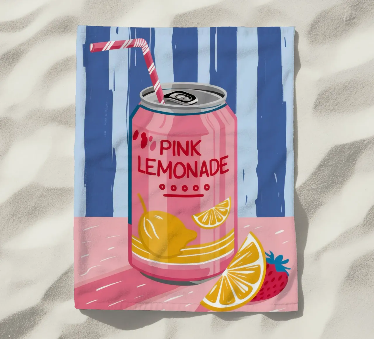 Fizzing Pink Lemonade telo mare da Ink Pulse