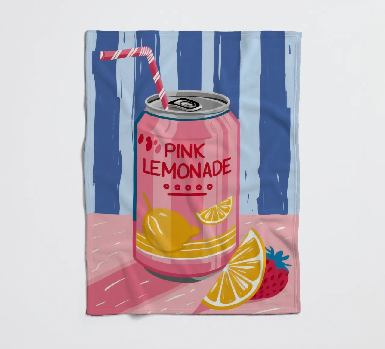 Fizzing Pink Lemonade coperta in pile da Ink Pulse
