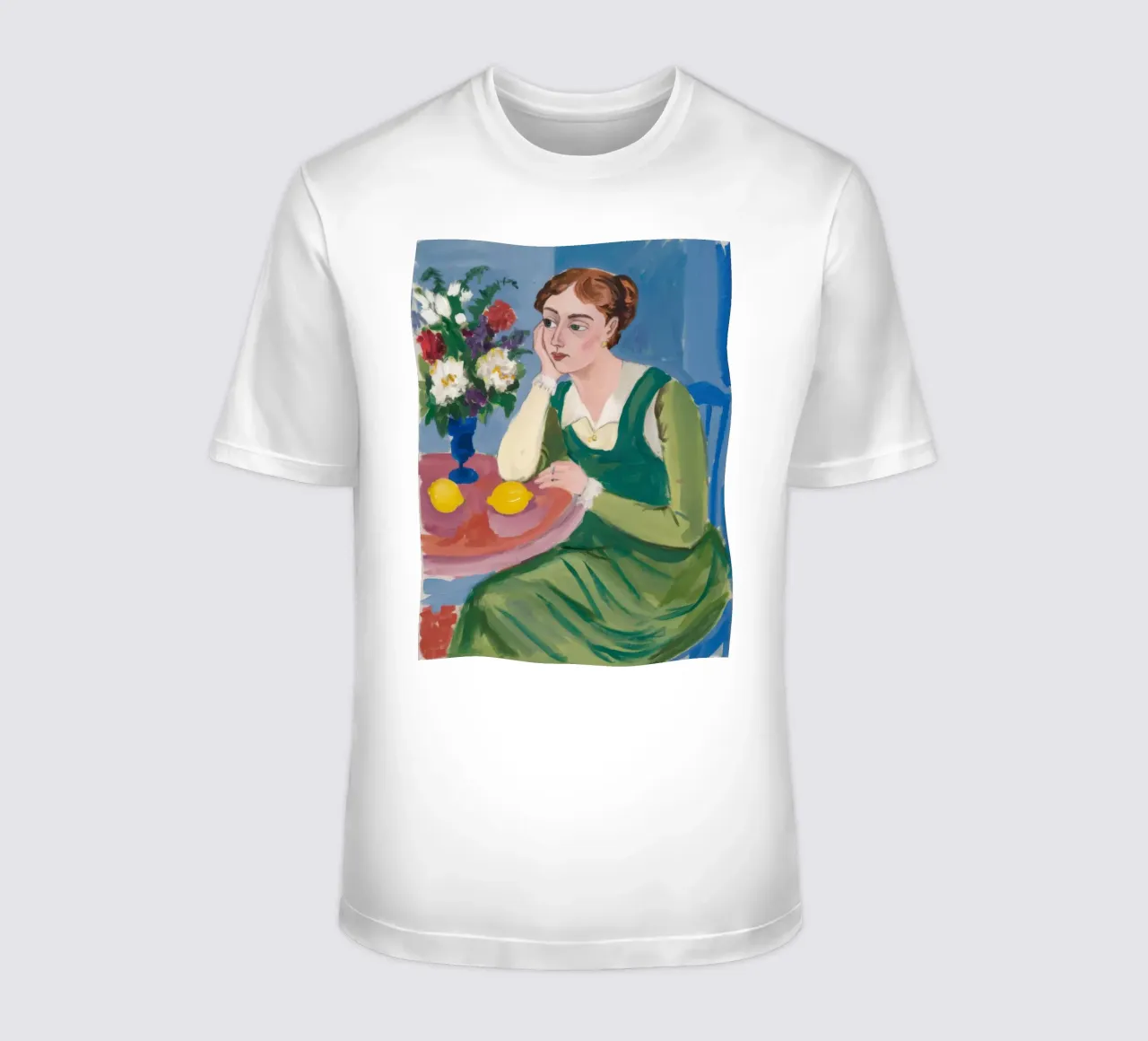 L'abito verde t-shirt da Mythy Brush