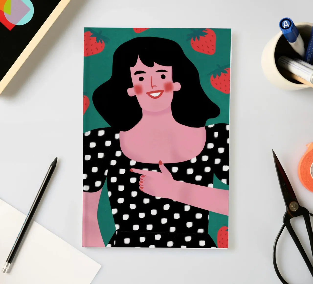 Unabashedly in Love notebook by Ink Pulse