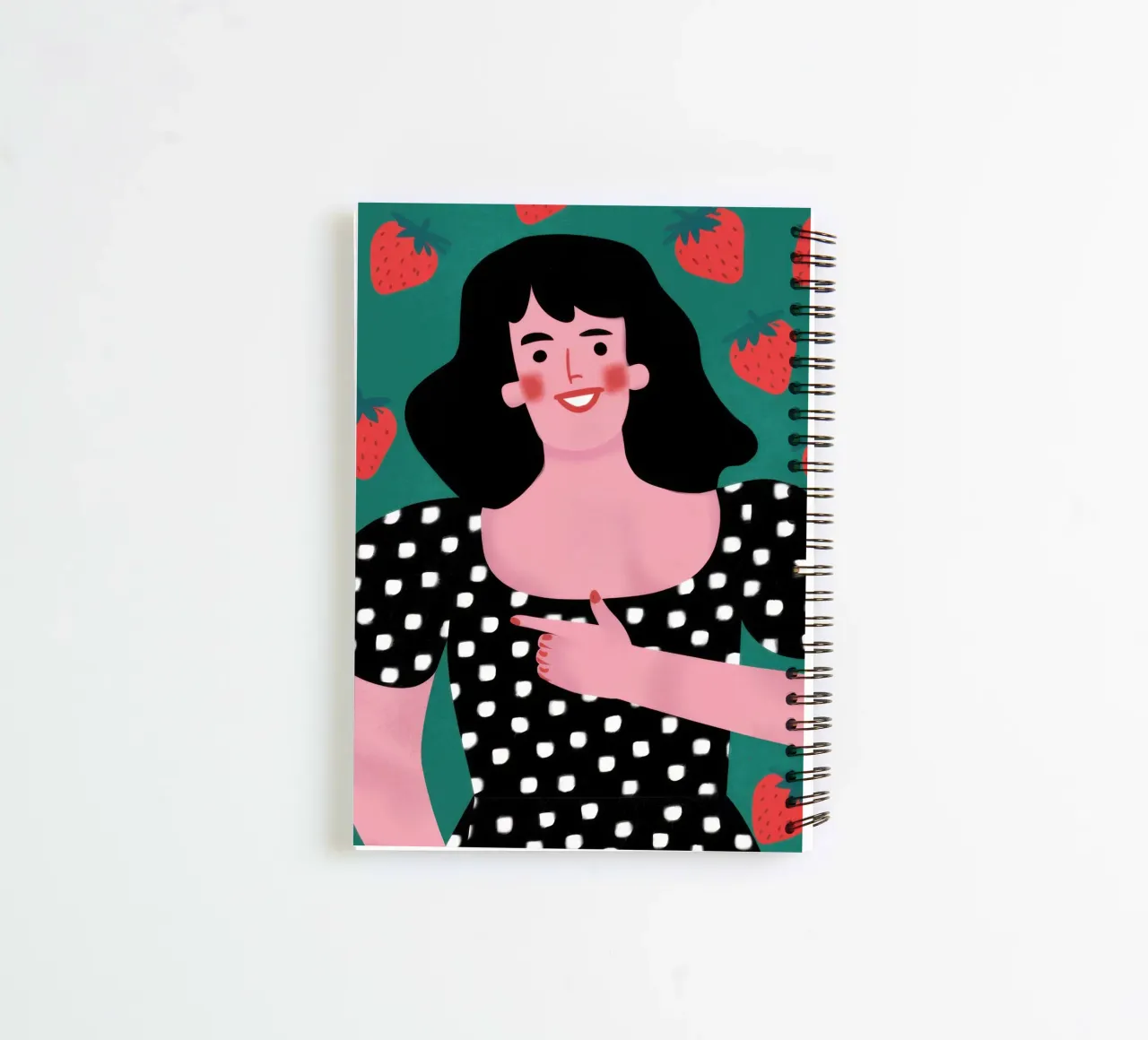 Unabashedly in Love spiral notebook by Ink Pulse
