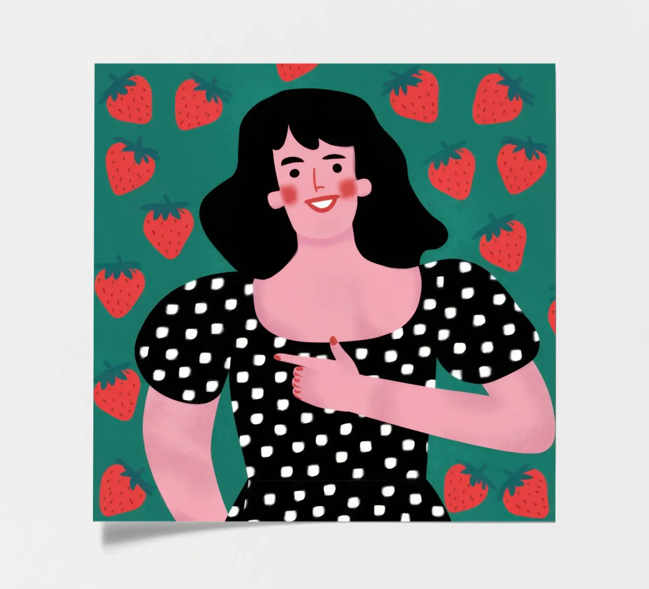Unabashedly in Love sticker sheet by Ink Pulse