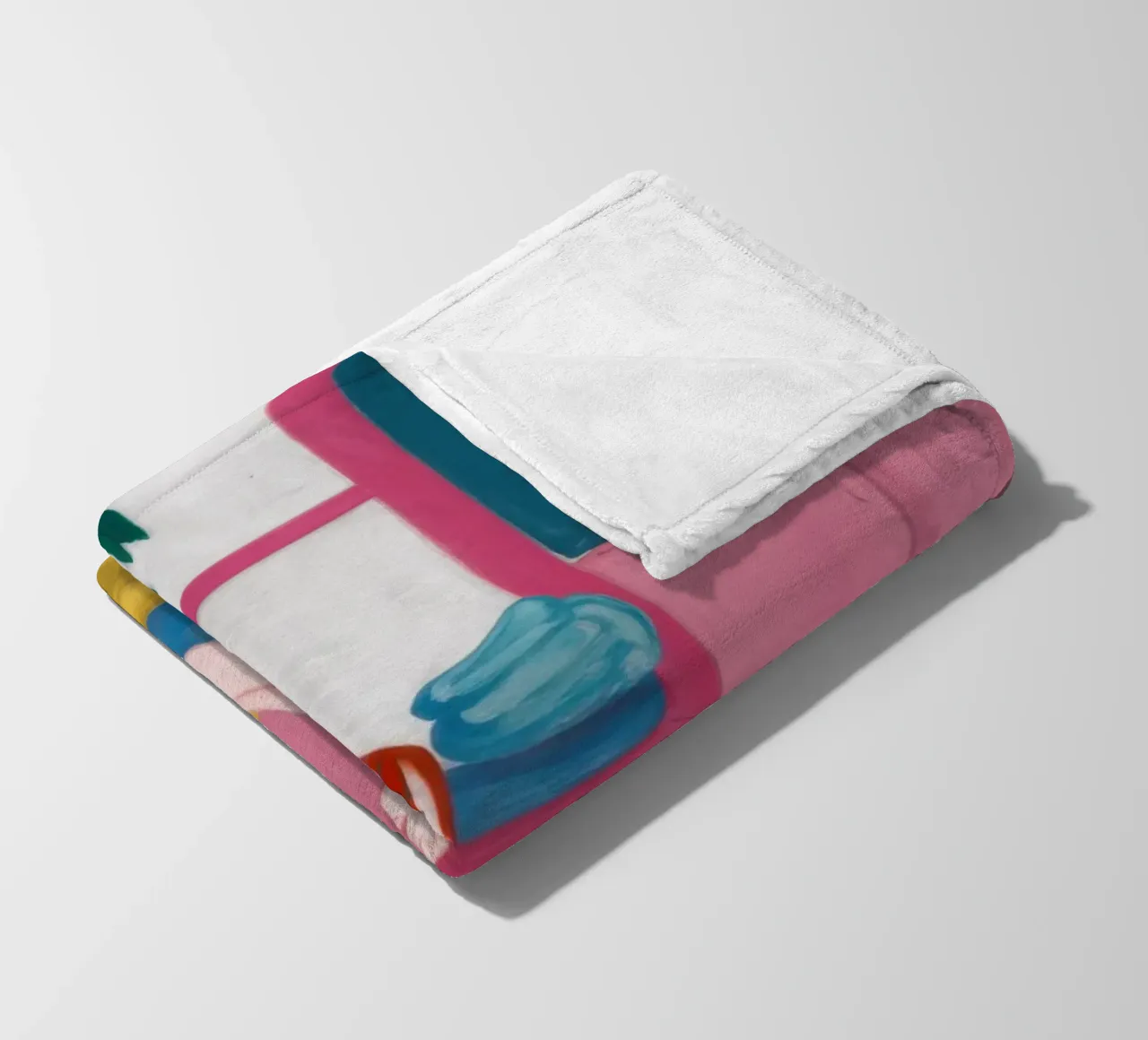 Vasca da bagno gialla Serenity coperta in pile da Mythy Brush