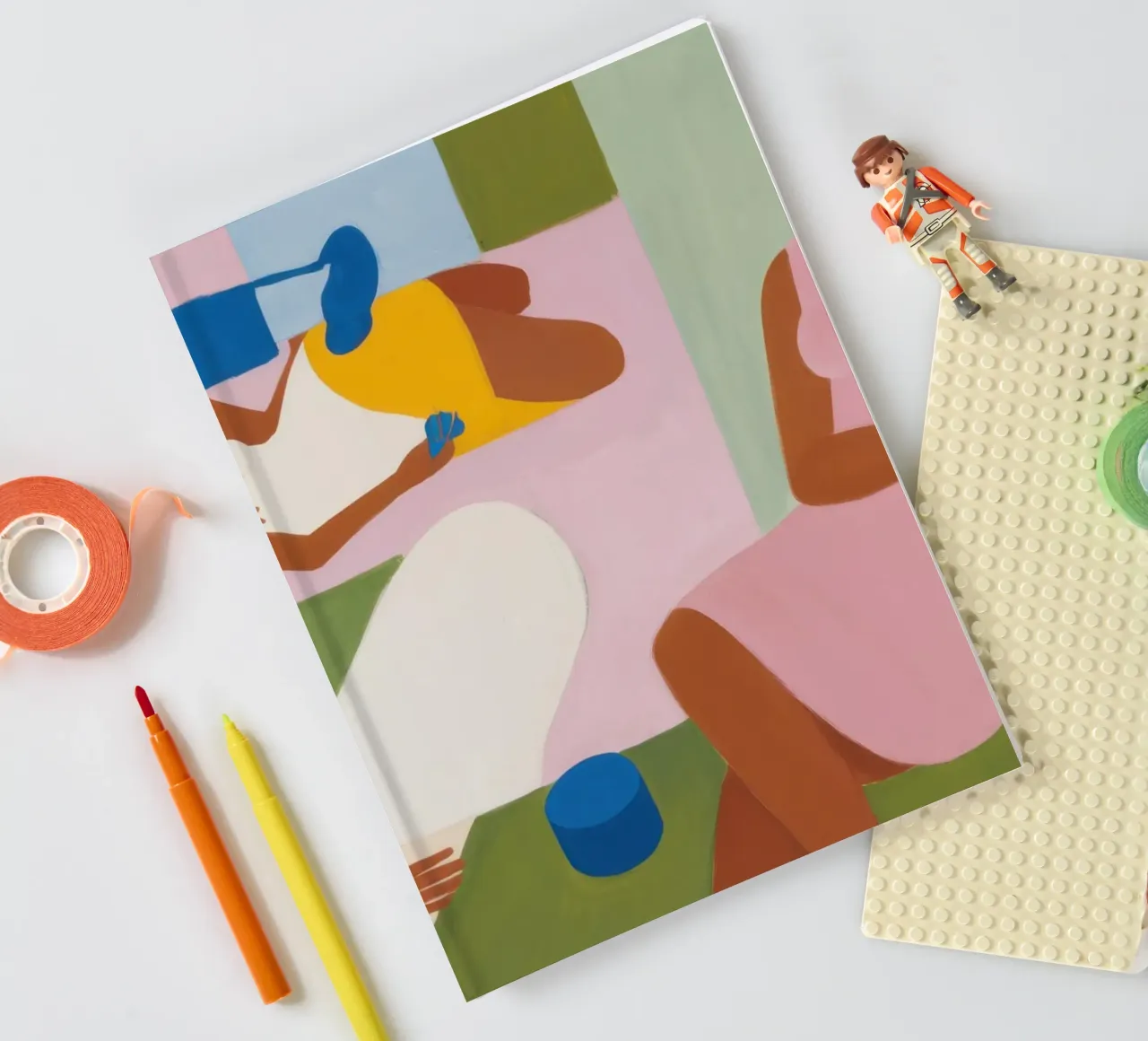 A Quiet Shared Space notebook by Ink Pulse
