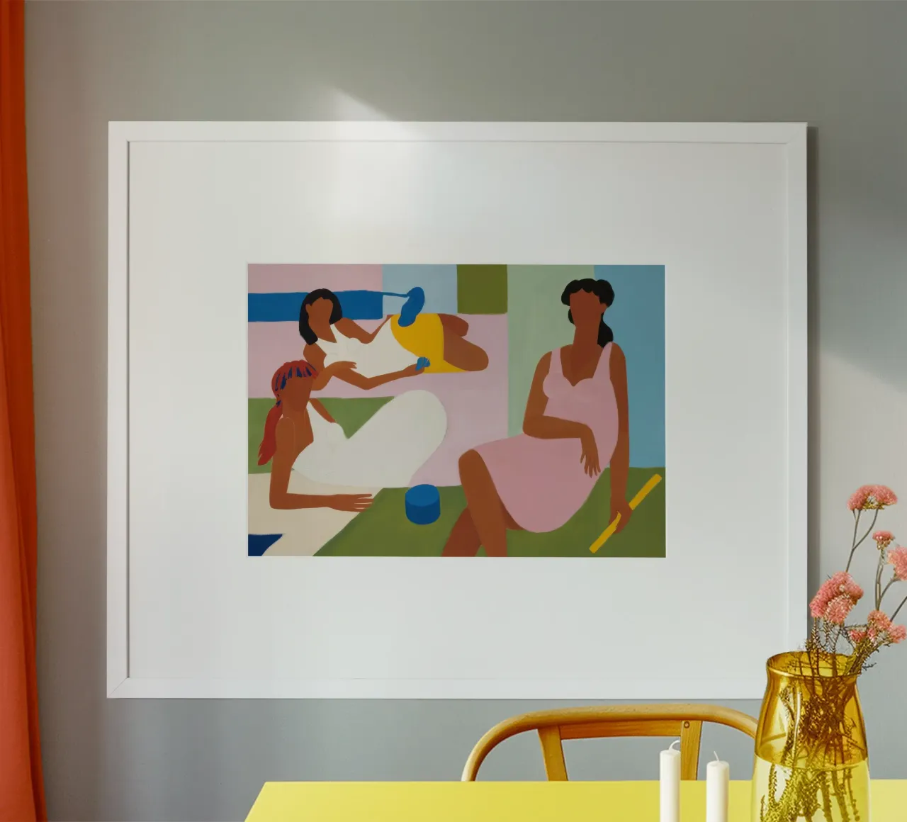 Uno spazio tranquillo e condiviso poster da Ink Pulse