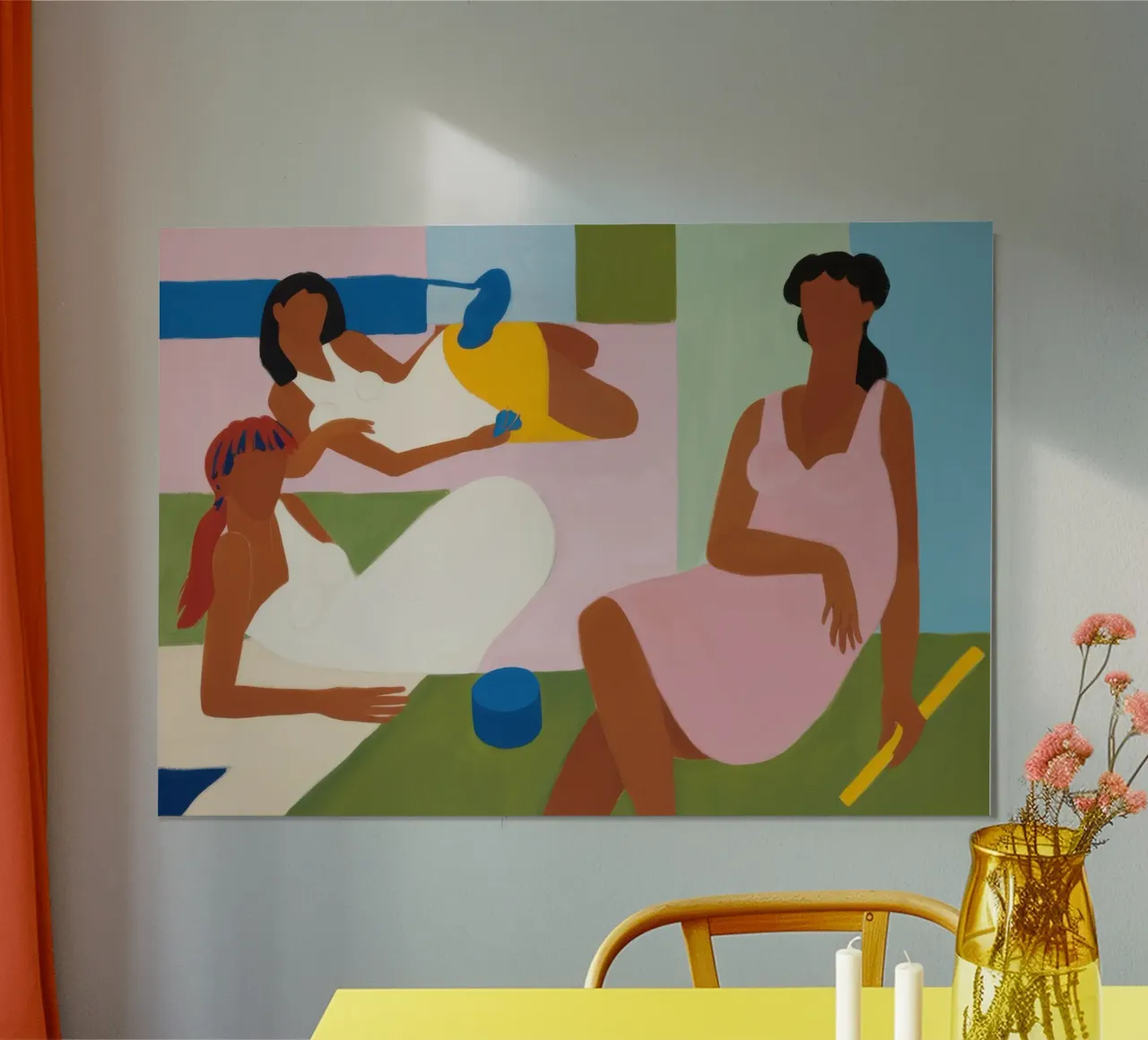 Uno spazio tranquillo e condiviso poster da Ink Pulse