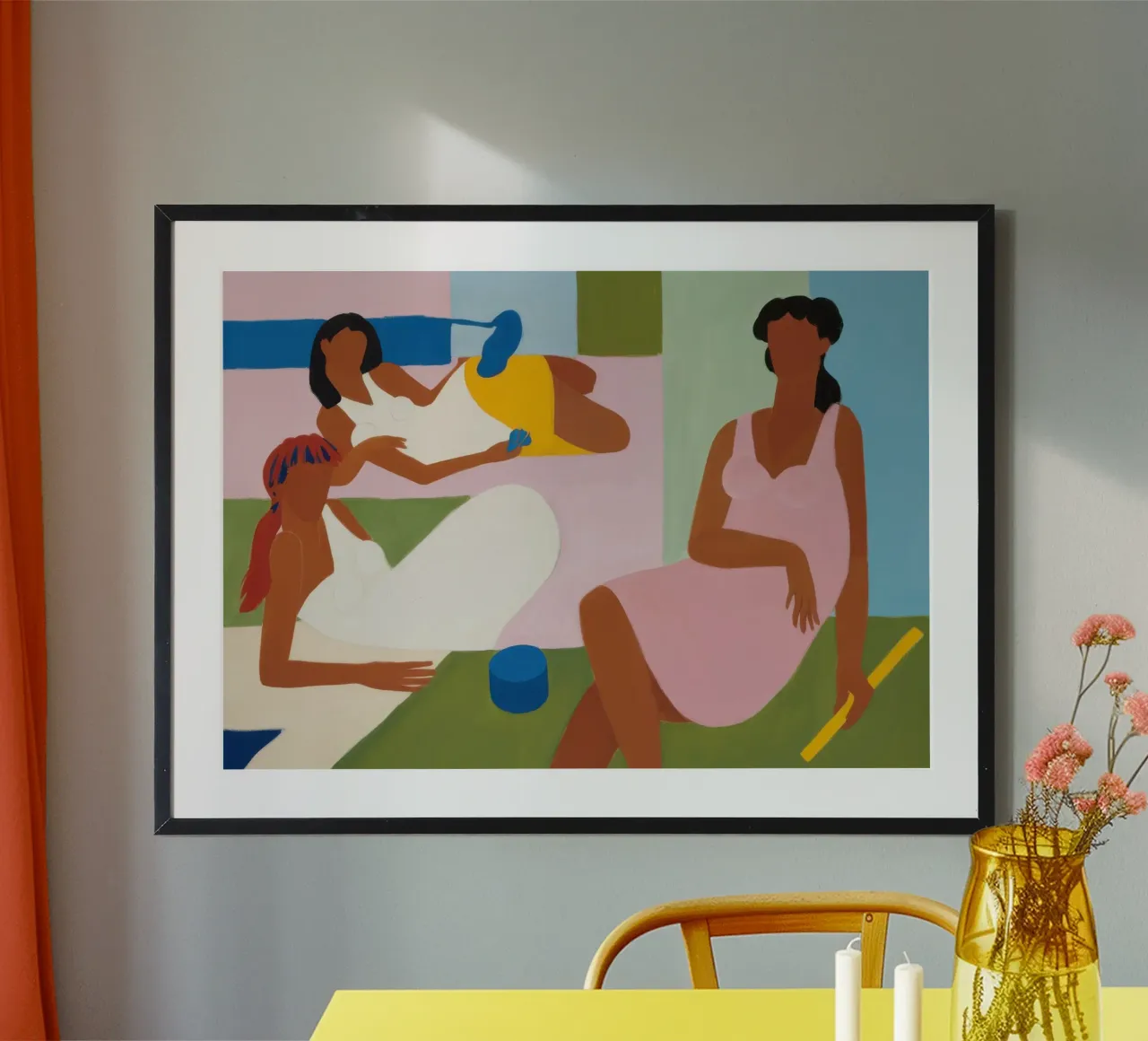 Uno spazio tranquillo e condiviso poster da Ink Pulse