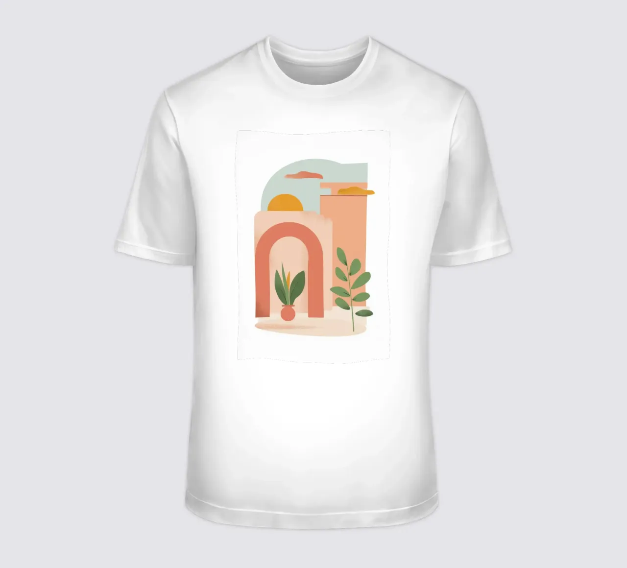 Arco del deserto Boho t-shirt da Mythy Brush