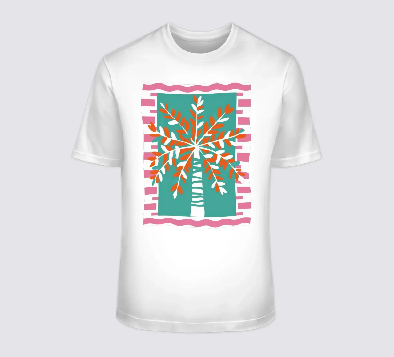 Agrumi in un vaso a righe t-shirt da Ink Pulse