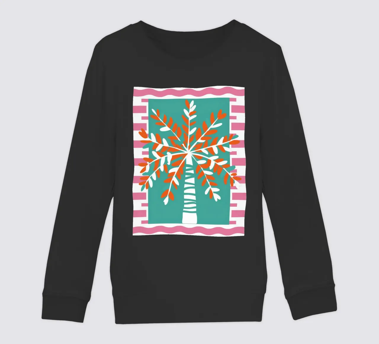 Agrumi in un vaso a righe felpa bambino da Ink Pulse