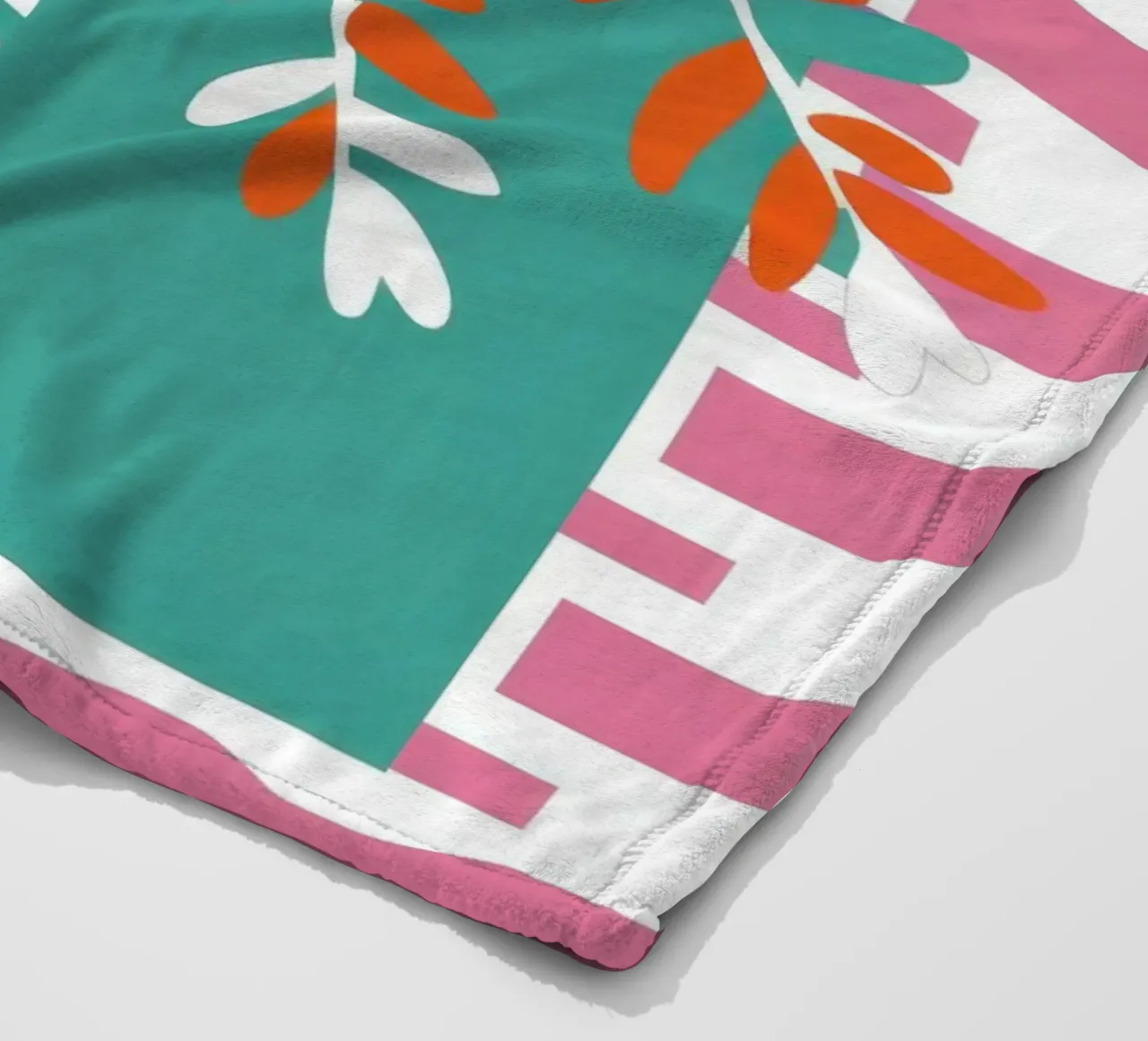 Agrumi in un vaso a righe coperta in pile da Ink Pulse