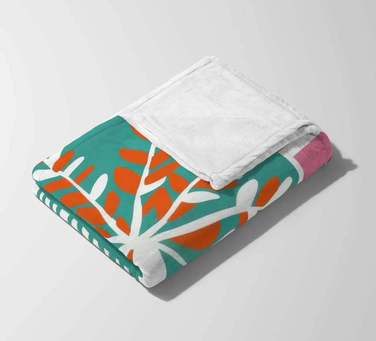 Agrumi in un vaso a righe coperta in pile da Ink Pulse