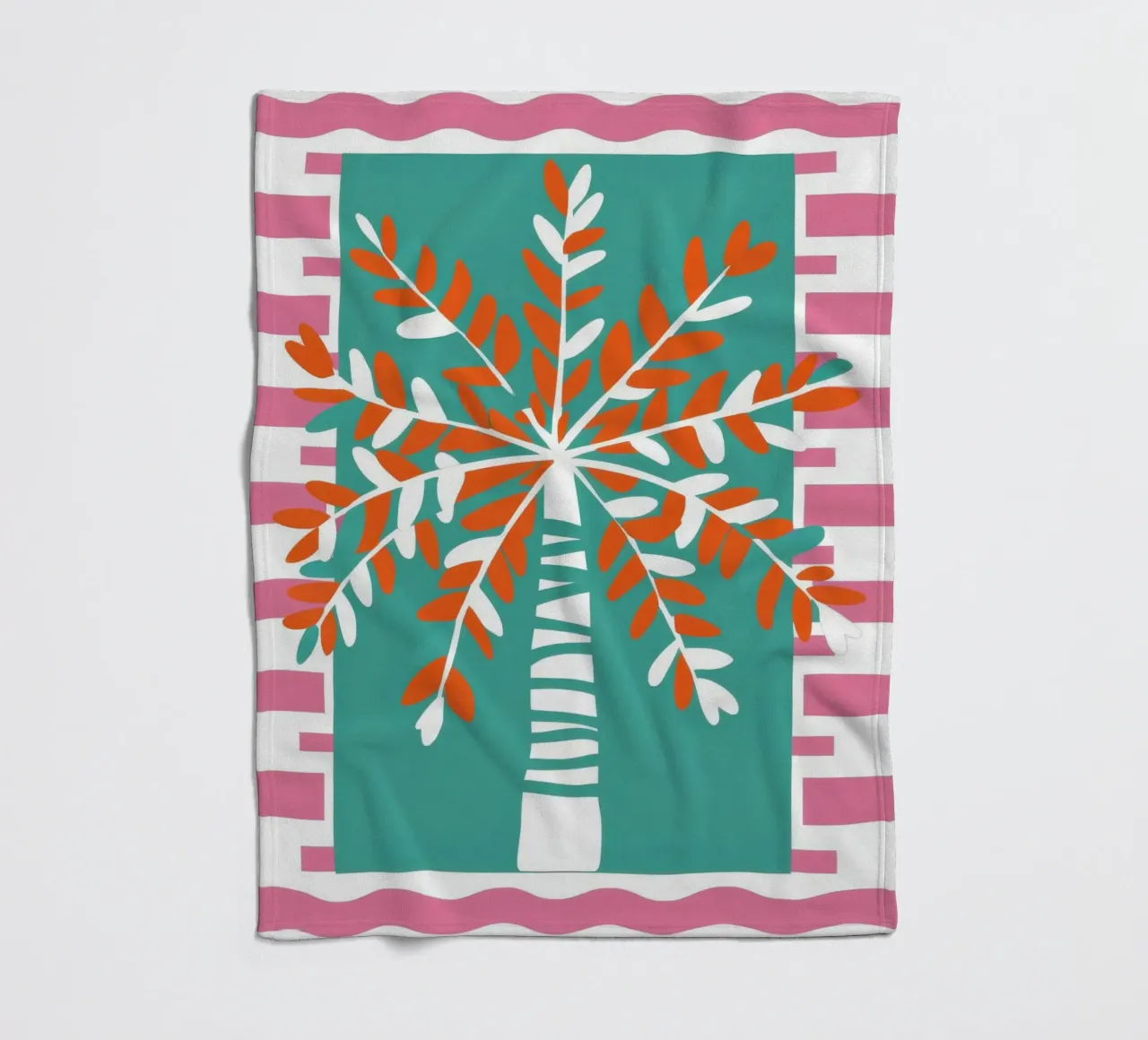 Agrumi in un vaso a righe coperta in pile da Ink Pulse