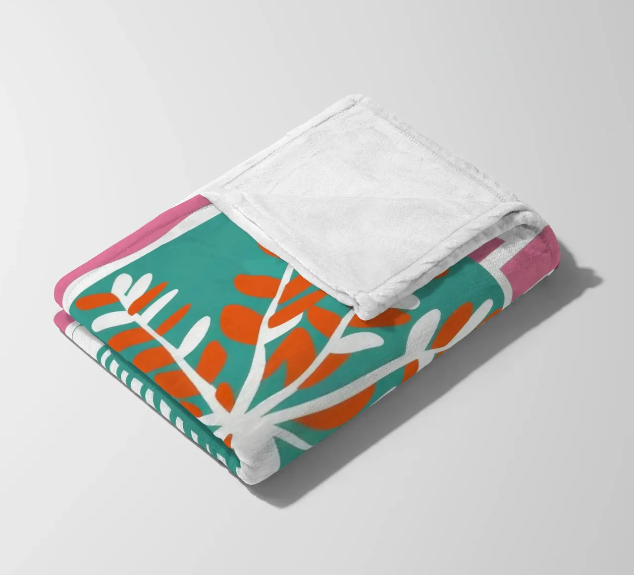 Agrumi in un vaso a righe coperta in pile da Ink Pulse