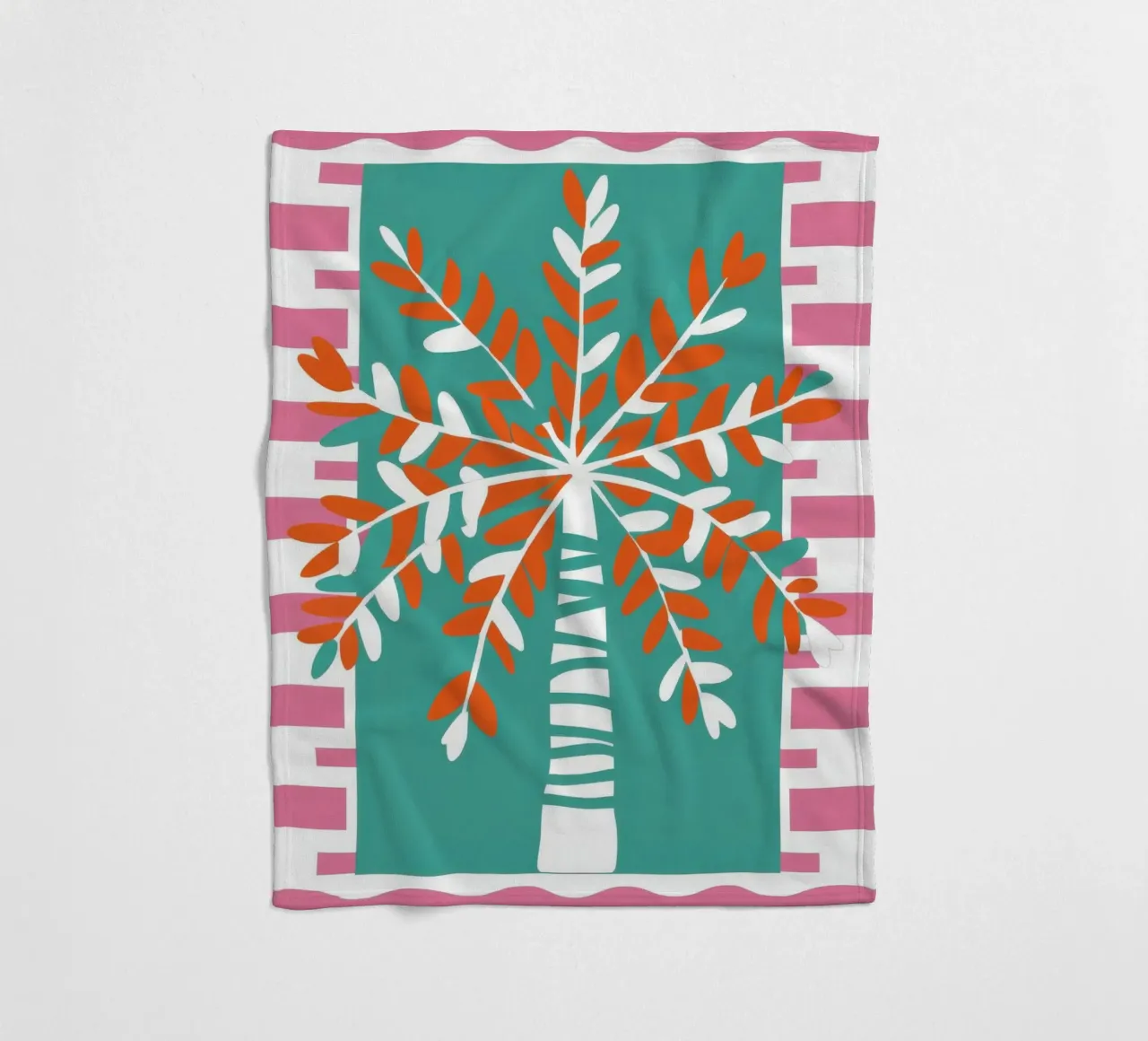 Agrumi in un vaso a righe coperta in pile da Ink Pulse