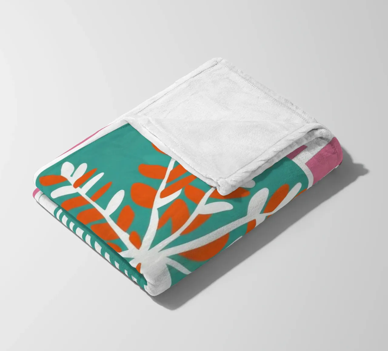 Agrumi in un vaso a righe coperta in pile da Ink Pulse