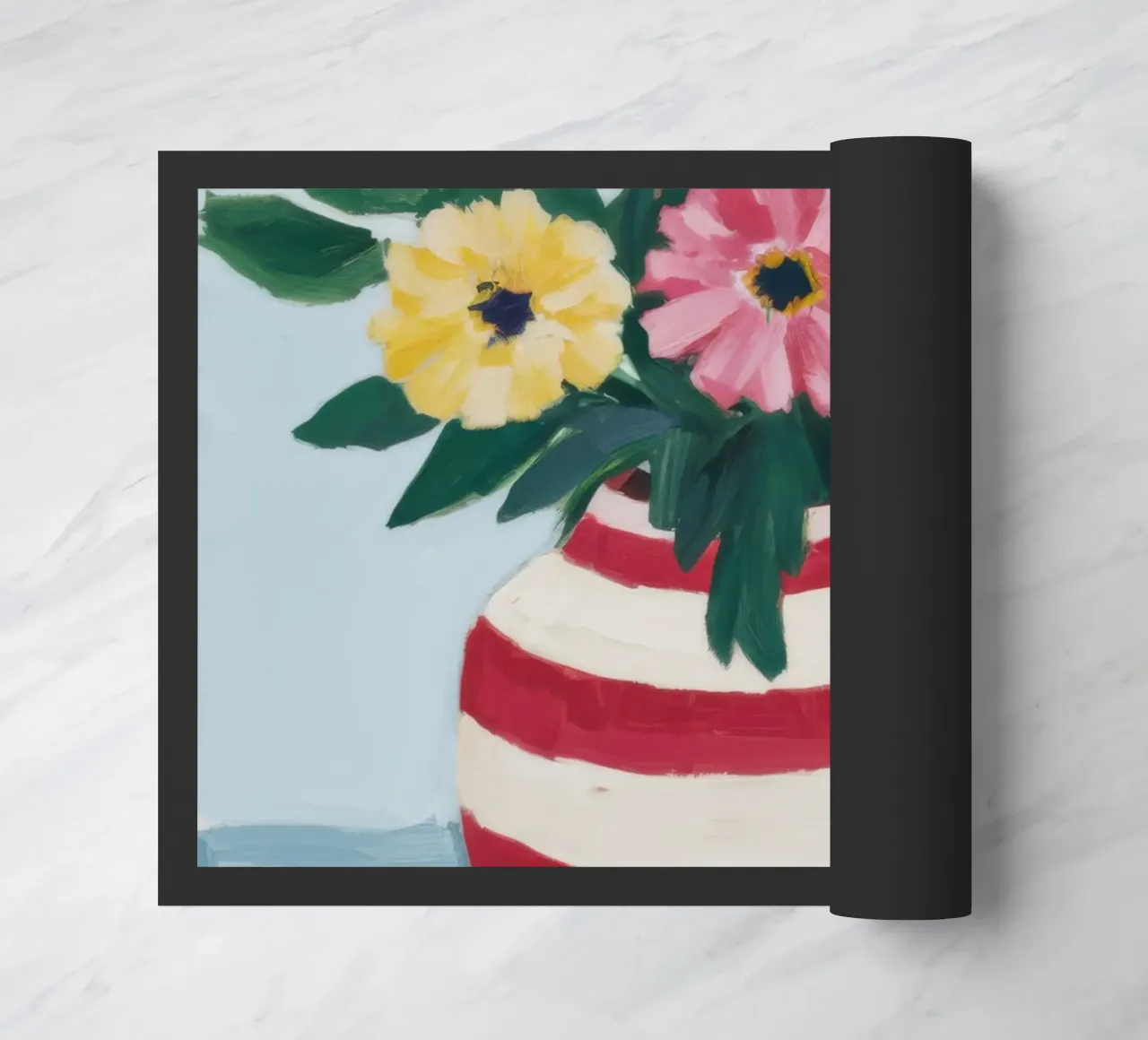 Bouquet estivo pittorico zerbino da Ink Pulse