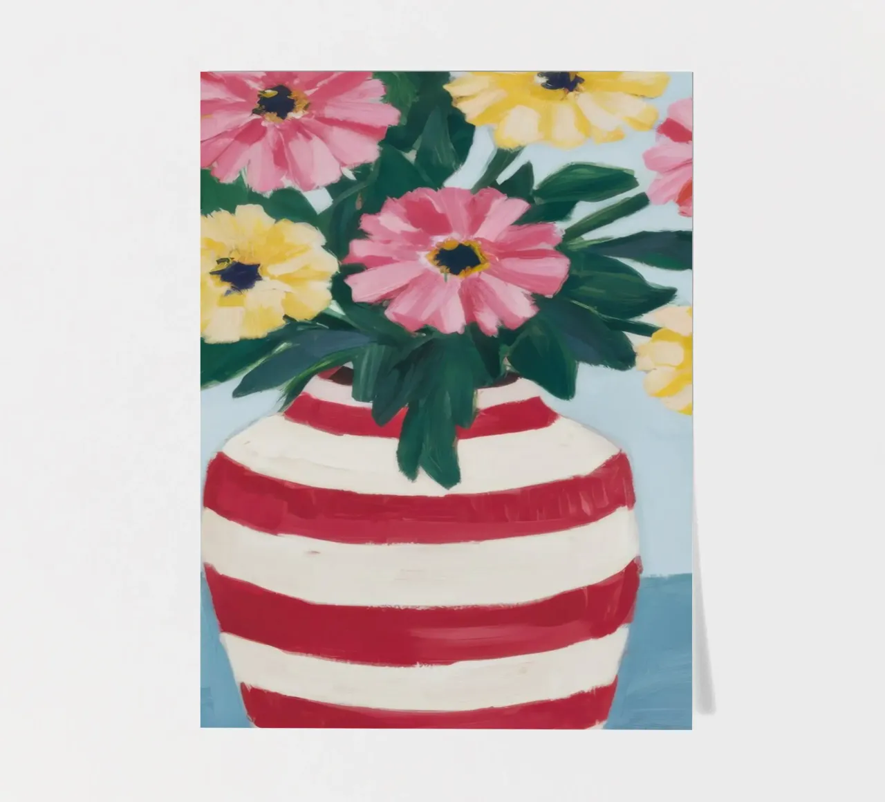 Painterly Summer Bouquet sticker sheet by Ink Pulse
