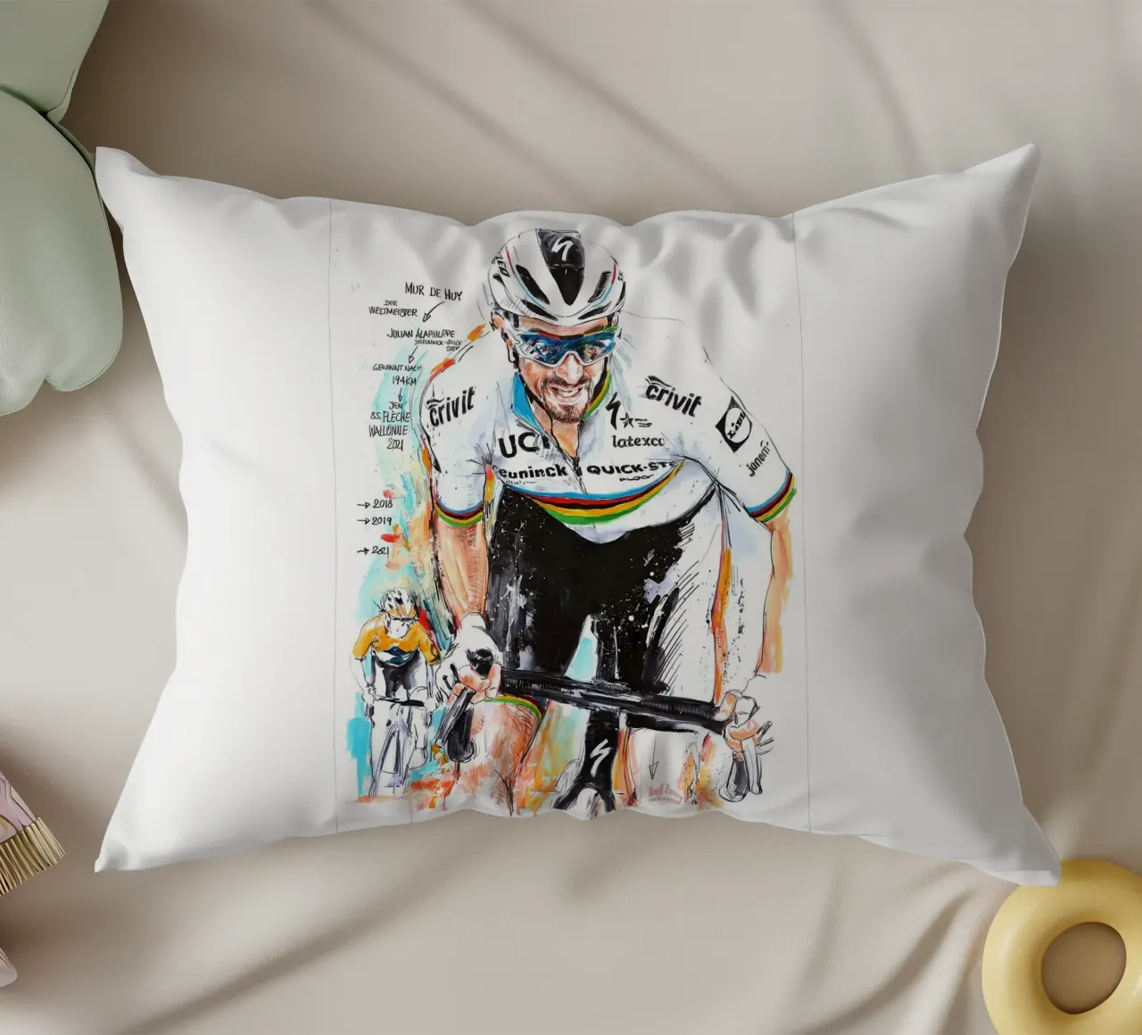 Julian Alaphilippe Vettore cuscino da Goodshops