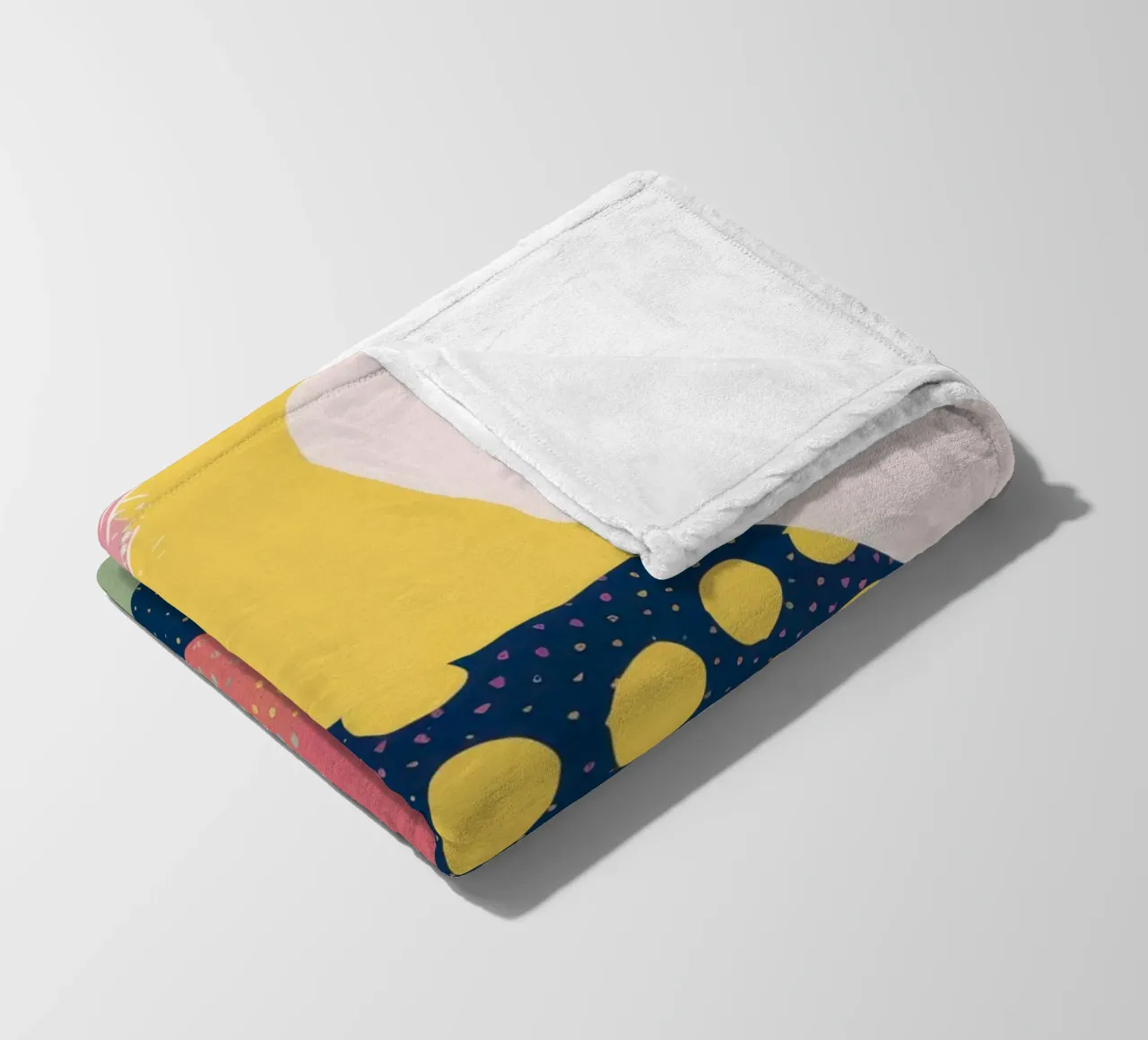 Abstraktes Musterspiel Fleecedecke von Ink Pulse