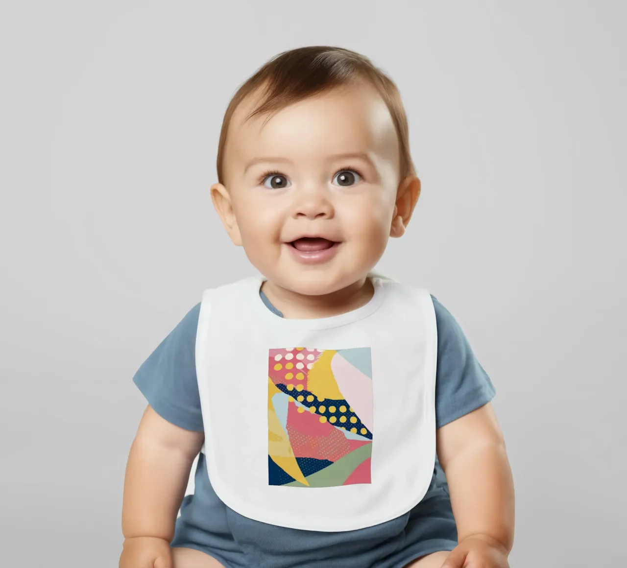 Abstract Pattern Play bavaglino da Ink Pulse