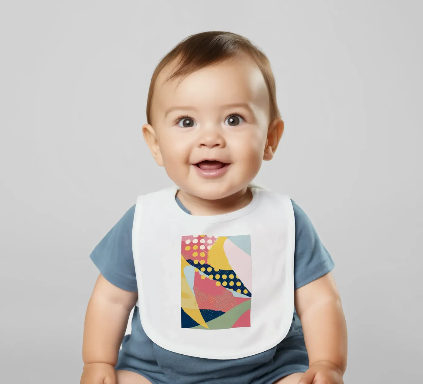 Gioco di motivi astratti bavaglino da Ink Pulse