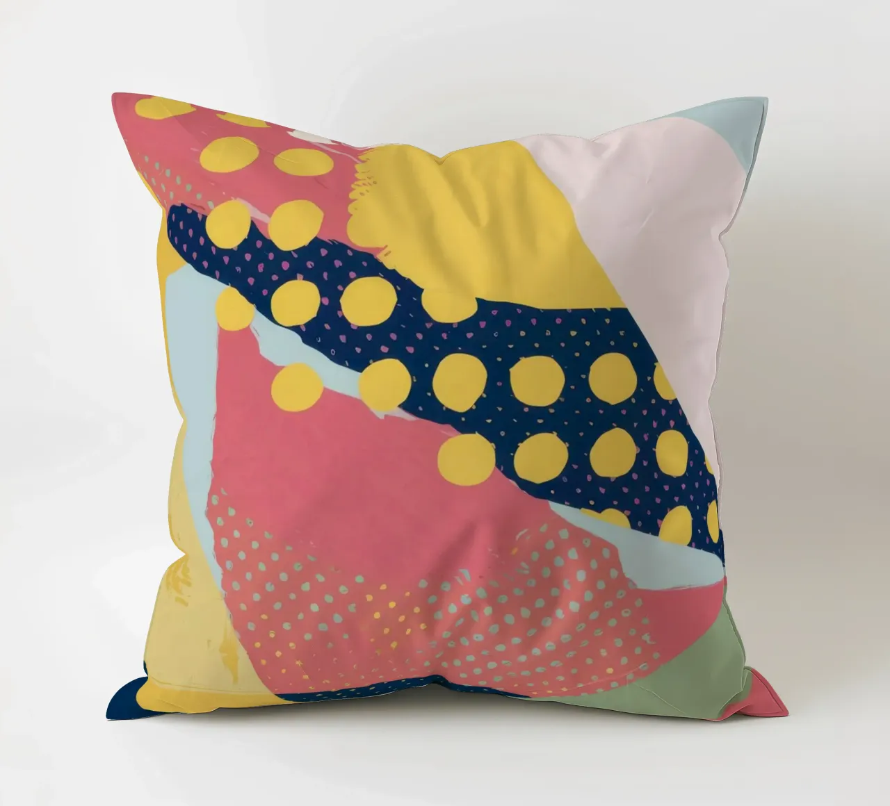 Abstract Pattern Play decorative cushion by Ink Pulse
