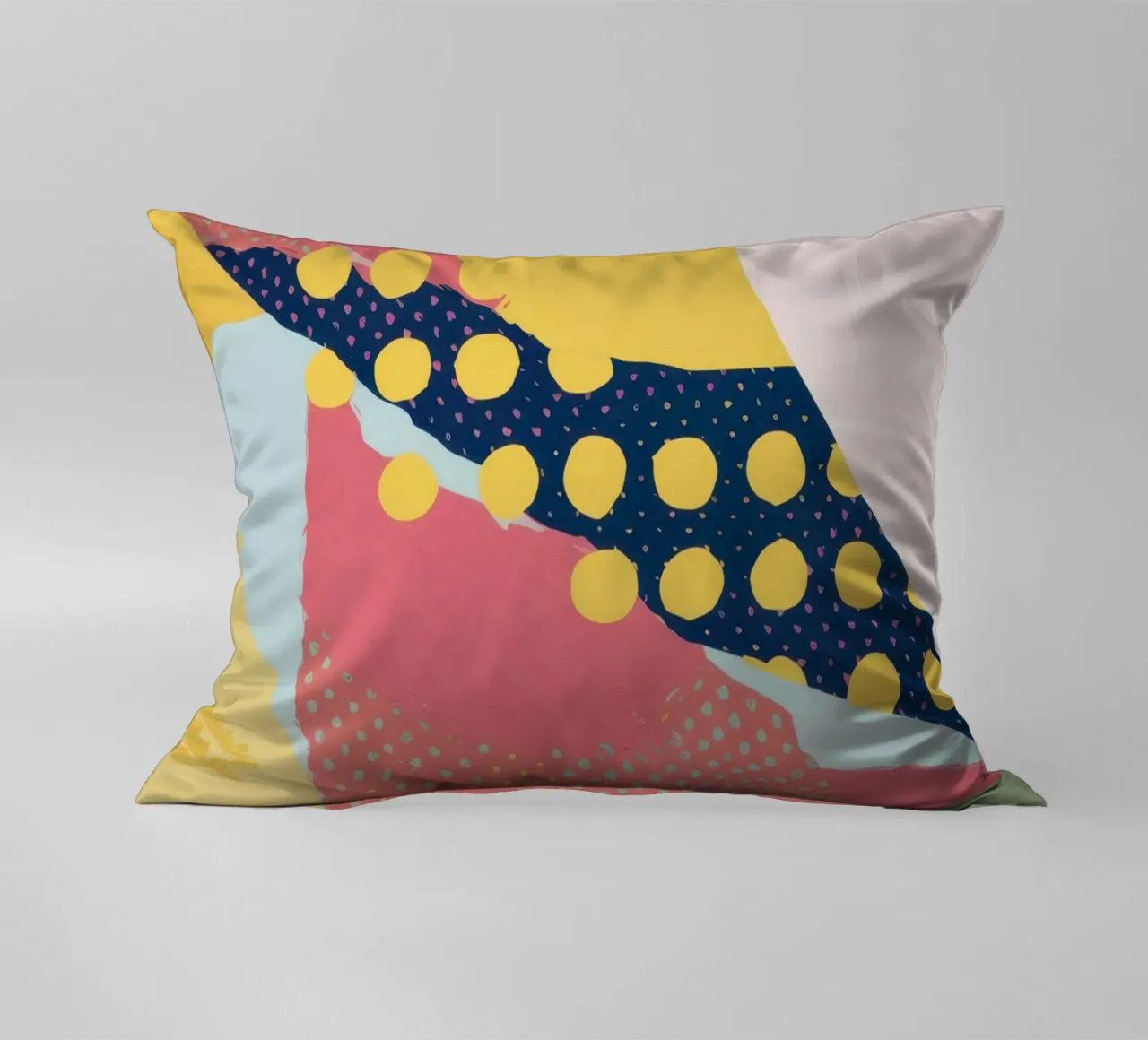 Abstract Pattern Play decorative cushion by Ink Pulse