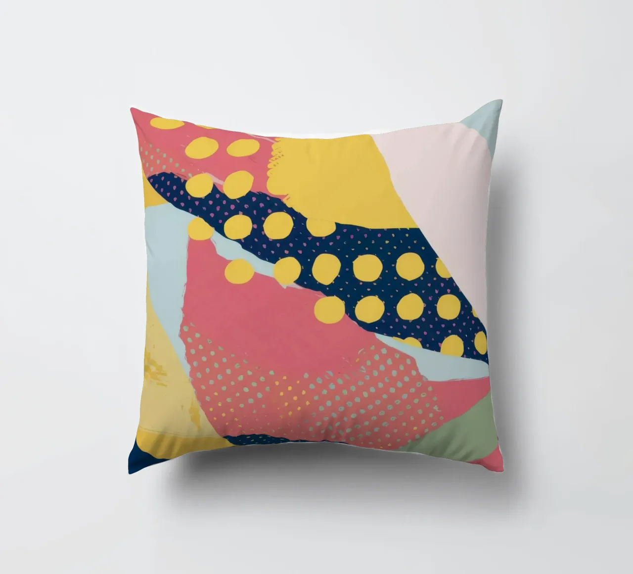 Abstract Pattern Play decorative cushion by Ink Pulse