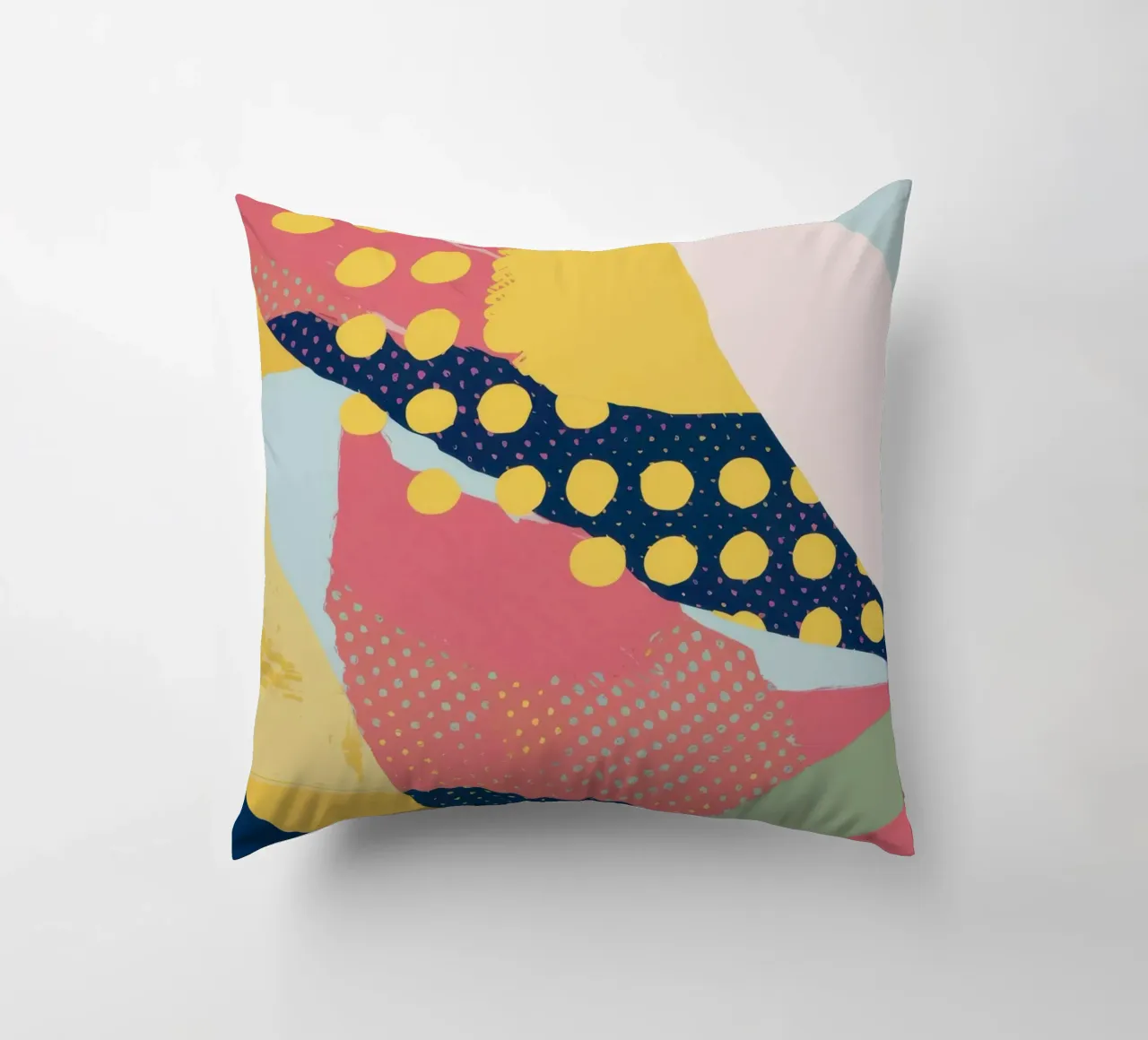 Abstract Pattern Play decorative cushion by Ink Pulse